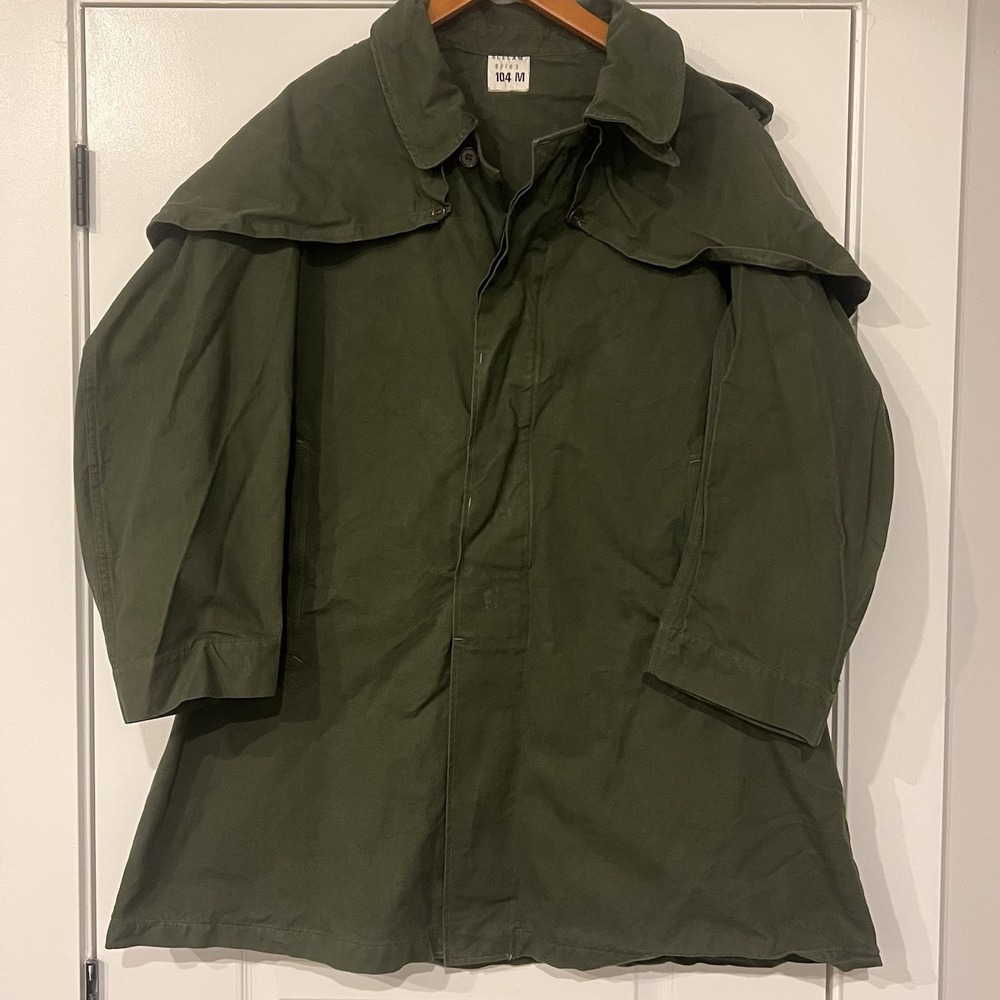 ジャケット・アウター 50's French Army Wool Field Coat New French army F2 olive field jacket combat coat surplus