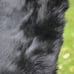 Real Rabbit Fur Blanket Real Fur Carpet Rug Skin PelzThrow Leather 1.8'x3.6'