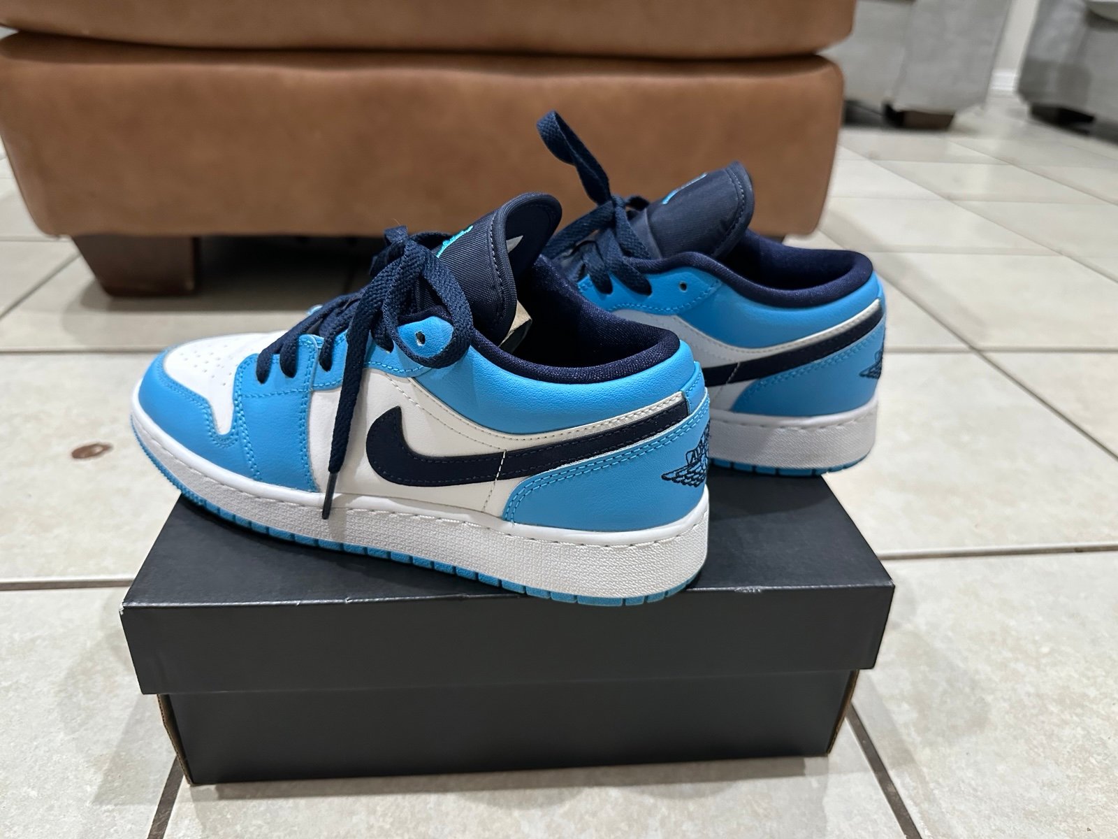 Nike Air Jordan 1 Low UNC White/Blue