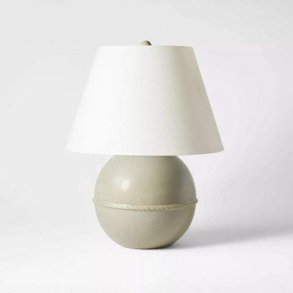 Threshold Studio McGee Medium Ceramic Table Lamp Green - Target Spring 2024