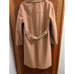 VTG Forecaster Of Boston Pea Coat Trench Jacket Wool Tan Womens USA 11/12