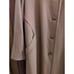VTG Forecaster Of Boston Pea Coat Trench Jacket Wool Tan Womens USA 11/12