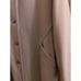 VTG Forecaster Of Boston Pea Coat Trench Jacket Wool Tan Womens USA 11/12