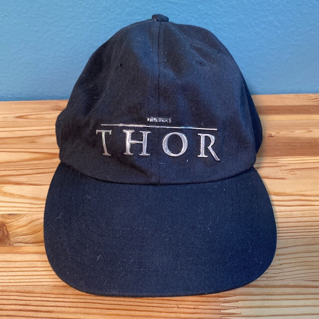 RARE Marvel Studios THOR 2011 Movie Promo Hat Cap Film Crew Paramount Hemsworth
