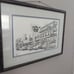 Framed Original pen art