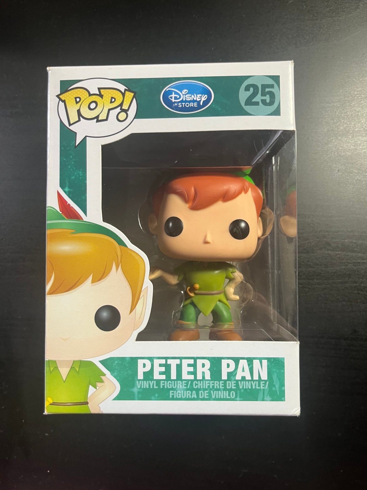 Peter Pan original Disney store #25 vaulted funko pop