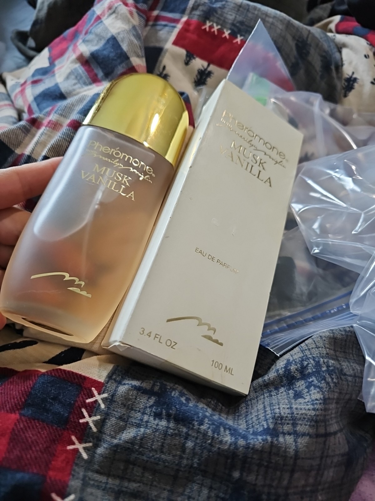 PHEROMONE Vanilla Musk by Marilyn Miglin Eau De Parfum Spray 3.4 oz x 2 bottles