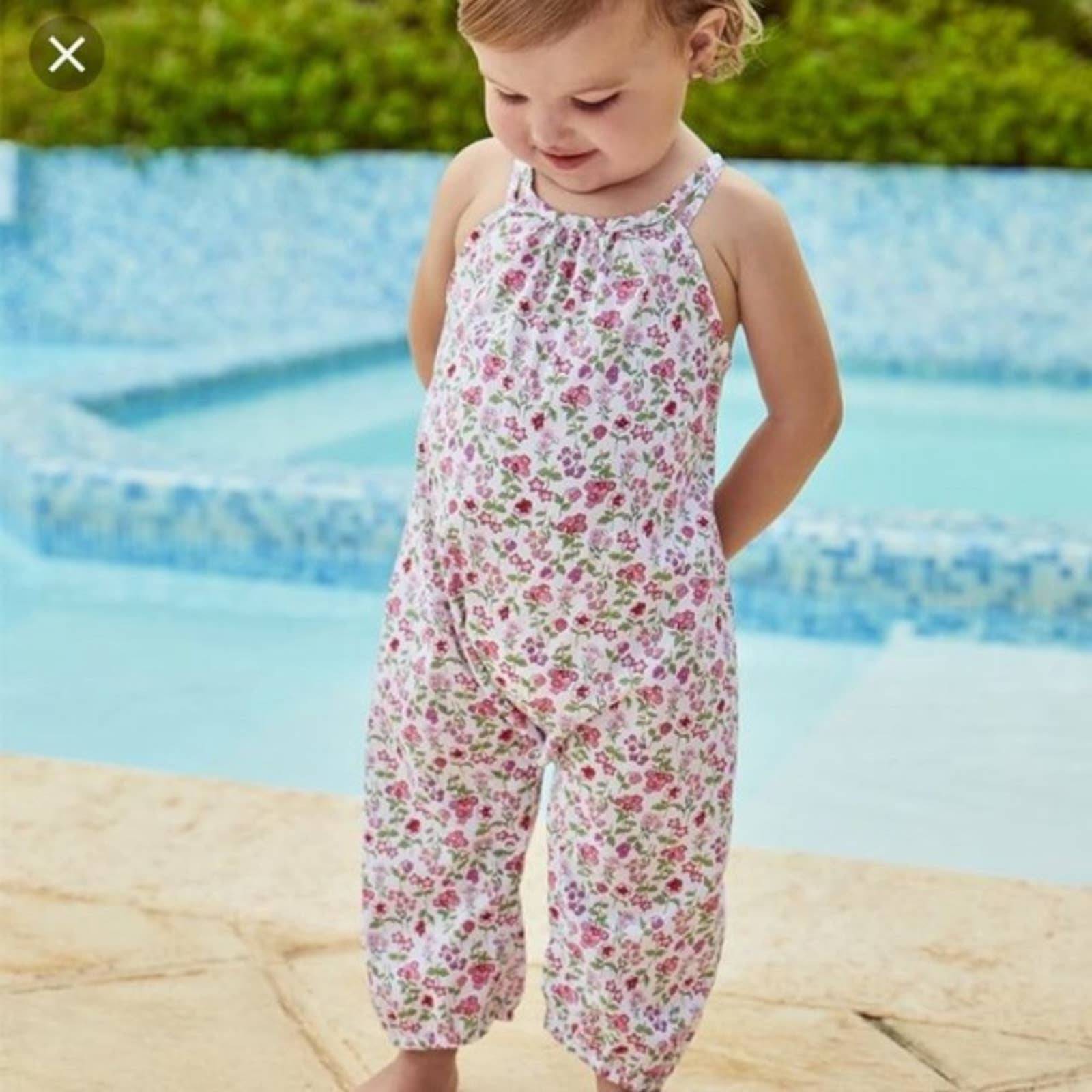 Bella Bliss Floral Romper Jumpsuit, size 3T