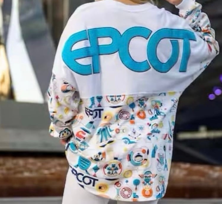 Disney Parks Epcot Spirit Jersey. Reimagined. NWT 2x