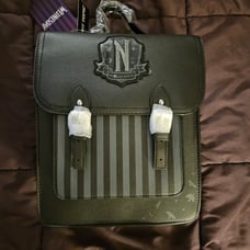 Hot Topic Nevermore Academy Wednesday Mini Backpack