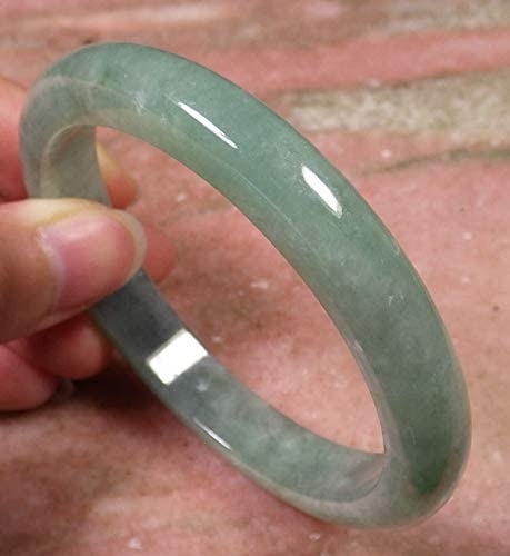 Certified Hand Carved Natural Myanmar Burma A Jade Jadeite Bangle Bracelet 59mm