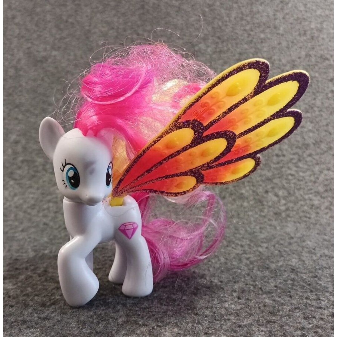 My Little Pony Diamond Rose Glitter Glimmer Wings 3 Pony Figure Toy MLP