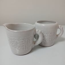 Frankoma Art Pottery Sugar dish Creamer