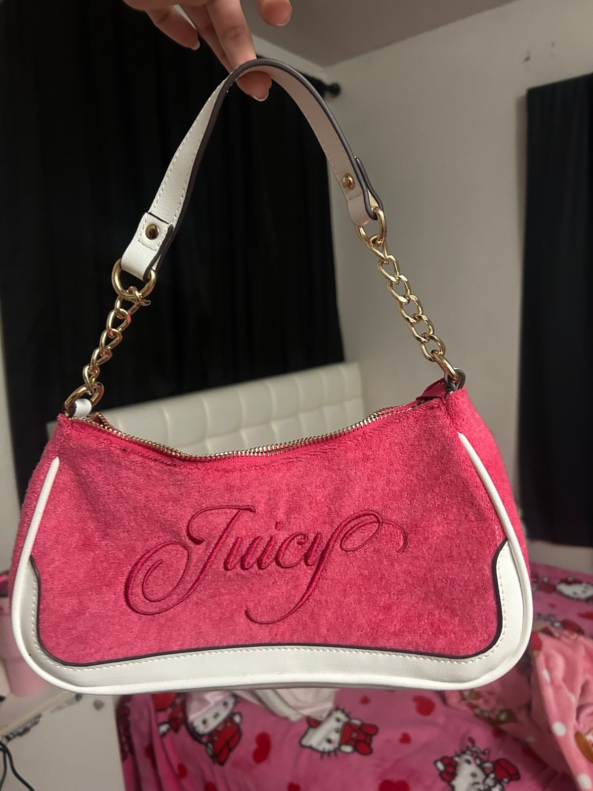 juicy couture hot pink shoulder bag