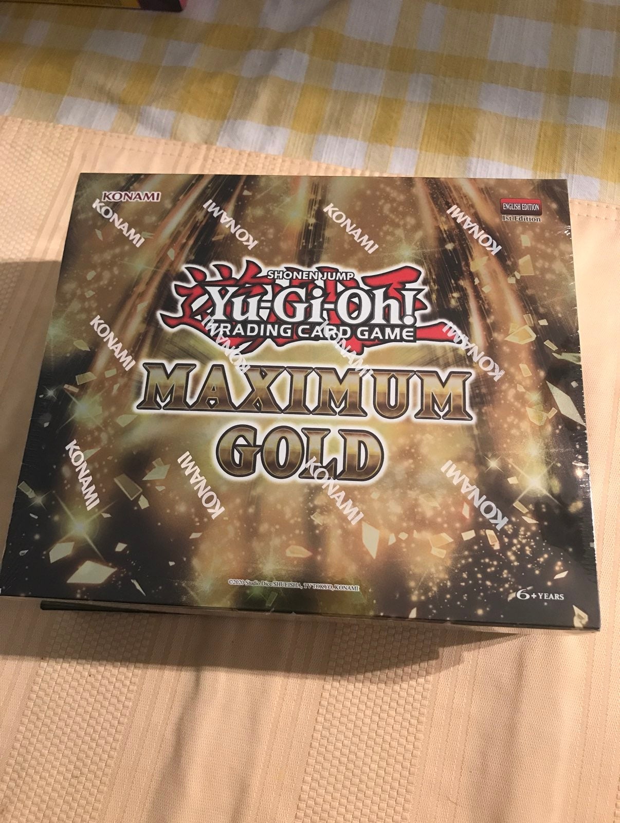 Yugioh maximum gold box