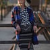 Free People Overcoat Plaid Long and Lean