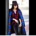 Free People Overcoat Plaid Long and Lean