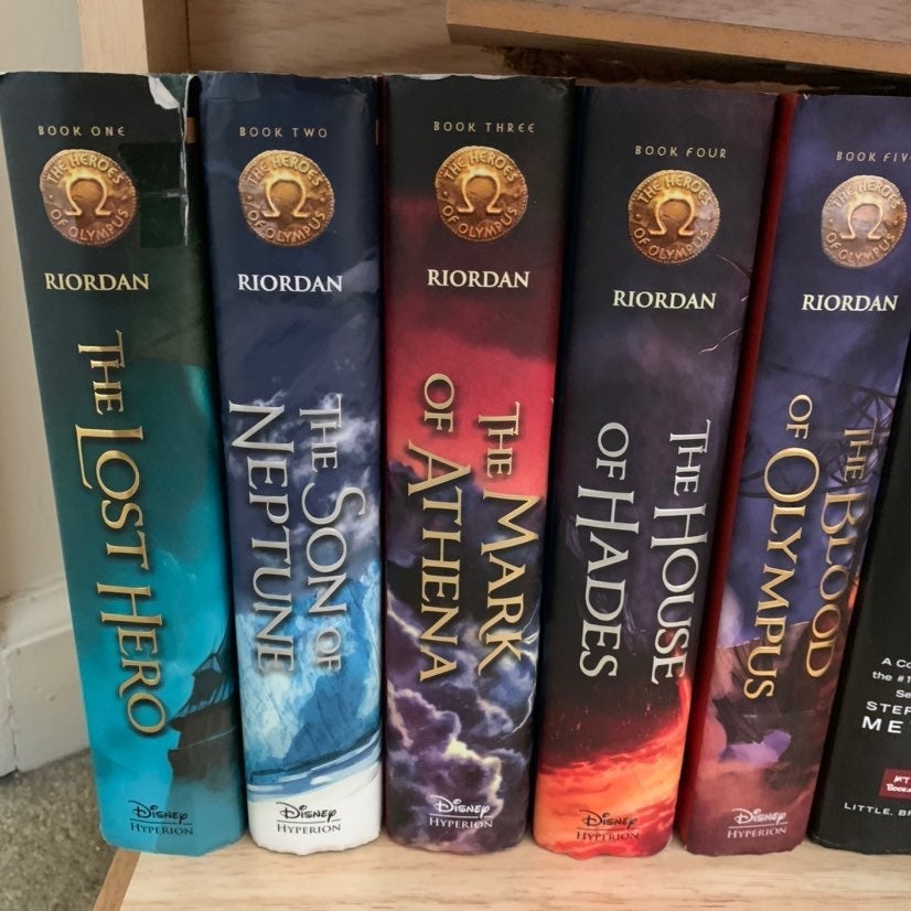 Heroes of Olympus Rick Riordan Books