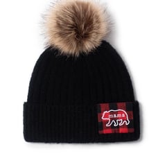 DAVID AND YOUNG MAMA BEAR KNIT BEANIE
