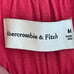Abercrombie + Fitch Coral Pleated Ultra Wide Leg High Rise Linen Pants Sz M