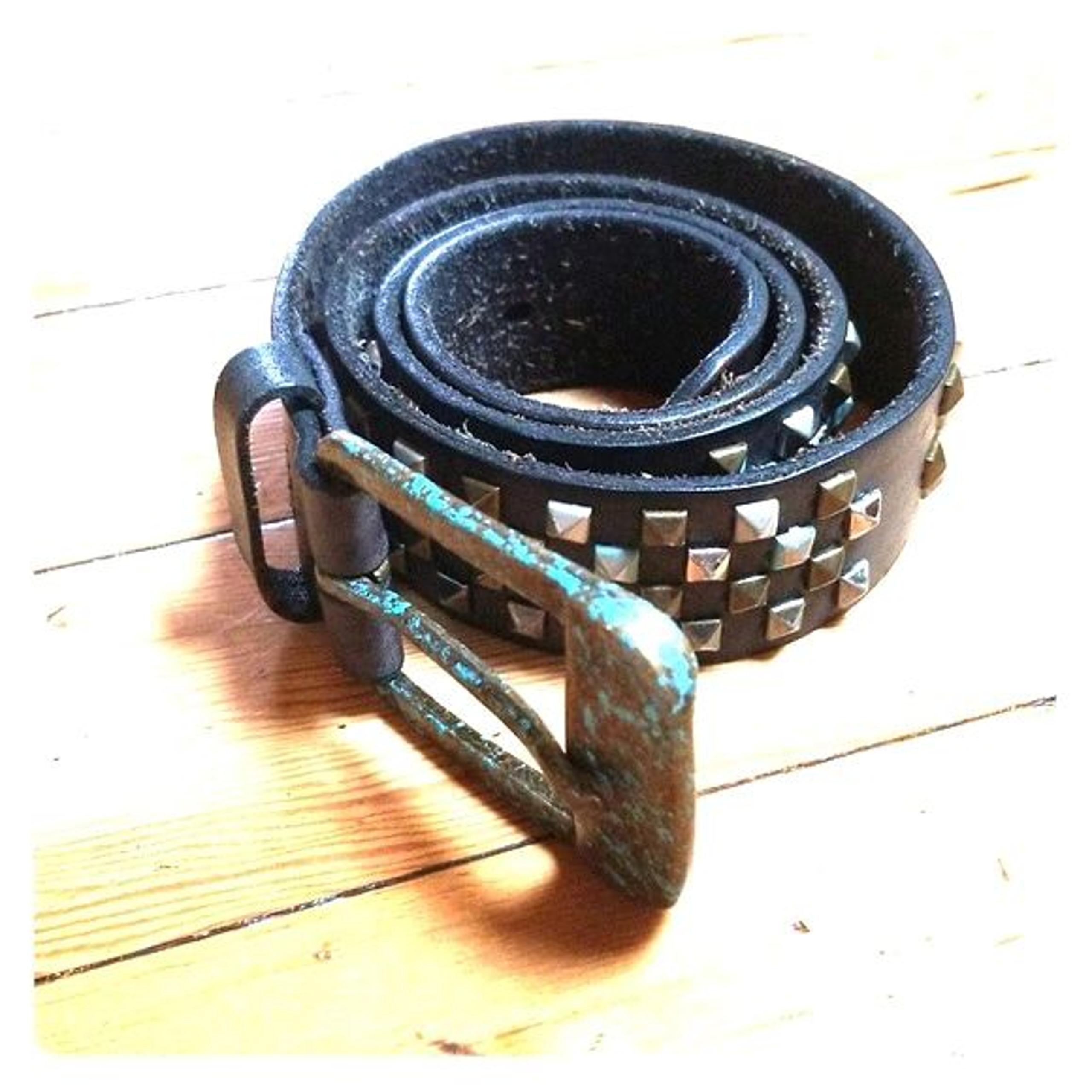 Joe's jeans studded leather belt