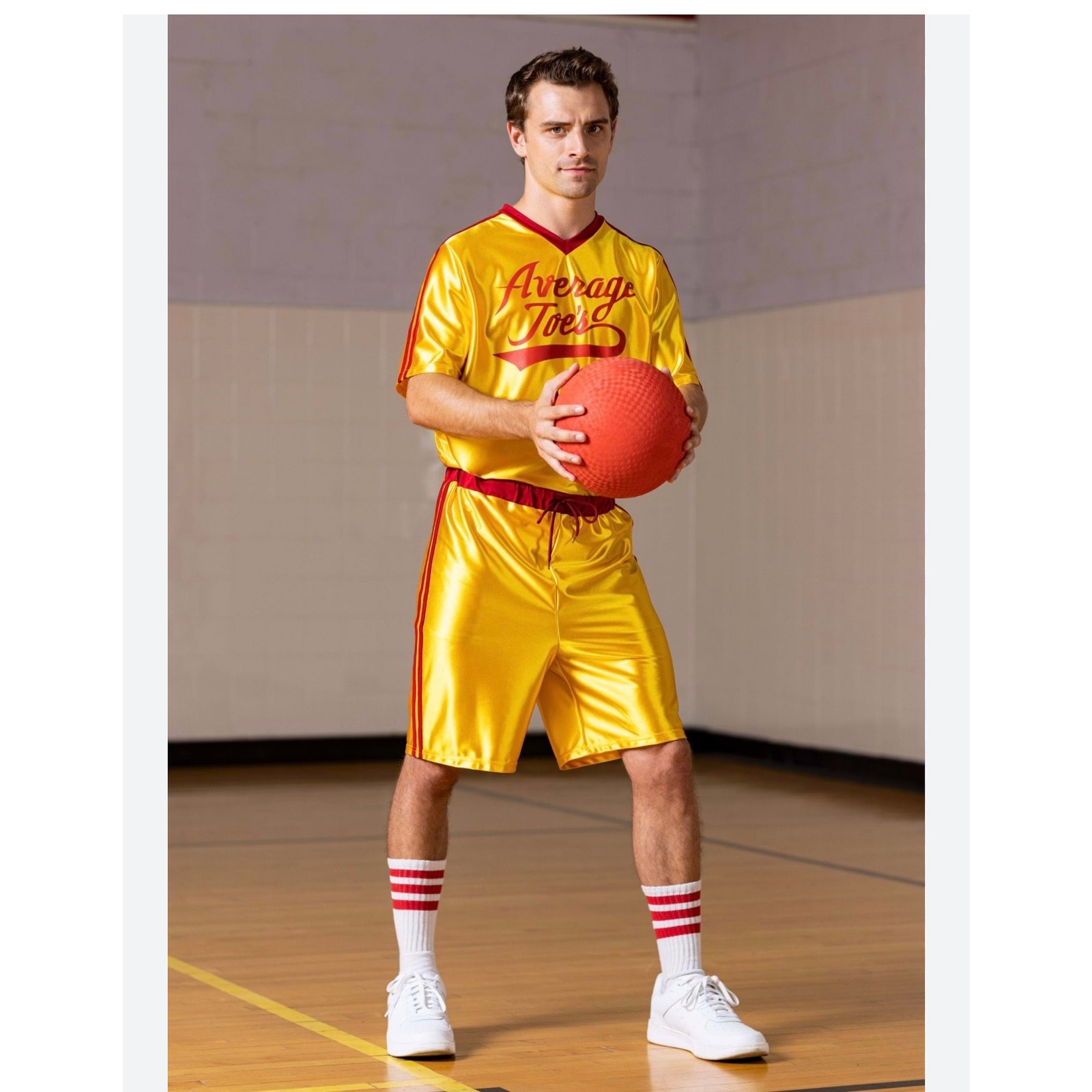 Dodge Ball Adult Average Joes costume set Small