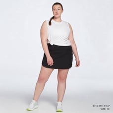CALIA Women’s Journey Collection Midrise Skort Black Plus Size 2X Tulip Hem NWT
