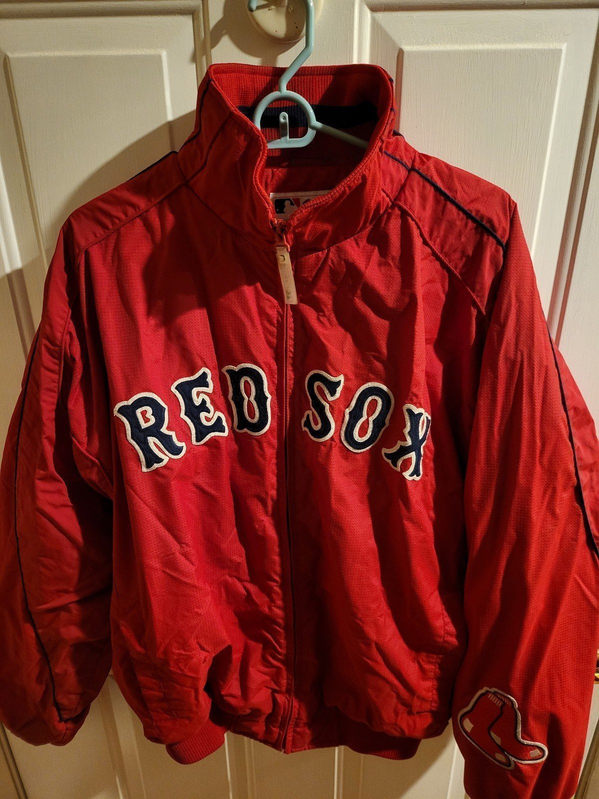 Authentic Majestic 2004 Red Sox dugout jacket - L