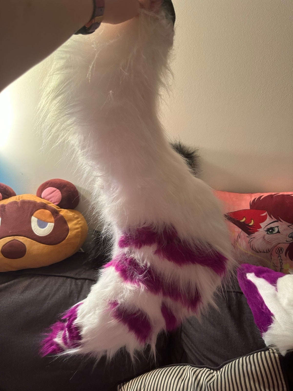 Fursuit costume tail