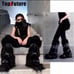 Fur socks, Heisei (Japanese era name from 1989 to 2019), punk, Y2K.