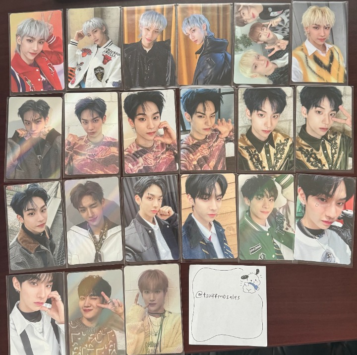 TEMPEST Hwarang photocard set, It's Me It's We, Shining Up, On And On, The Calm