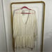 New L*Space Byron Tunic in White Gold Metallic Size XL