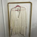 New L*Space Byron Tunic in White Gold Metallic Size XL