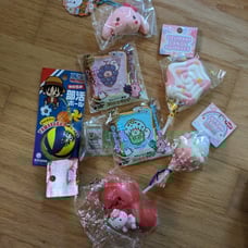 6 pc small licensed squishy bundle