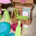 Littlest Pet Shop Authentic #72 Orange Cat w/ a Tiny Fish.