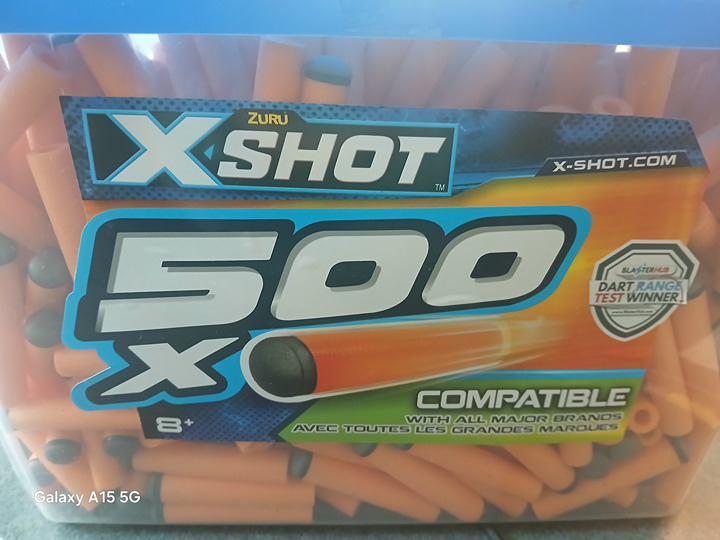 ZURU Xshot 500 NEW& SEALED Darts