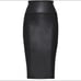 NWT Spanx Faux Leather Pencil Skirt size Large