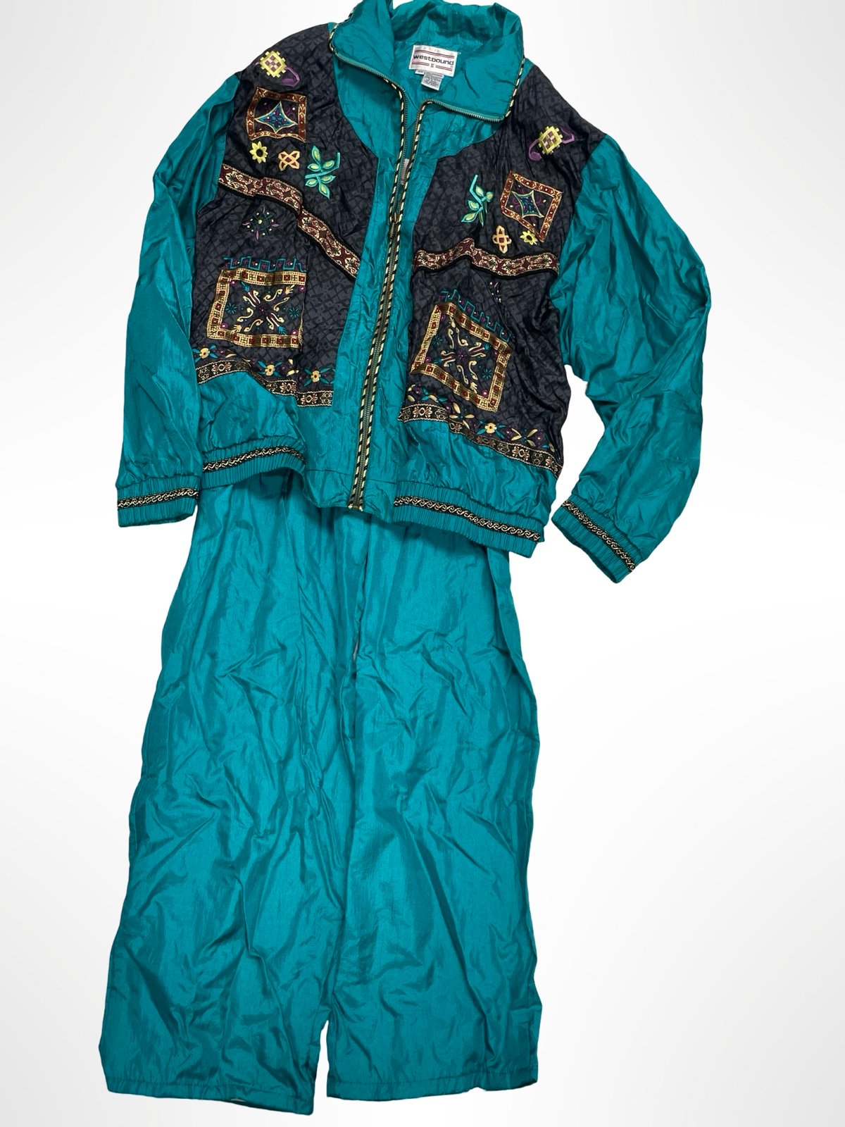 Vintage westbound 1980s/90s windbreaker tracksuit with the original tags