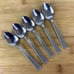 HIC1 Demitasse Coffee Spoons Set of 5 Stainless Steel Flatware Japan