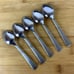 HIC1 Demitasse Coffee Spoons Set of 5 Stainless Steel Flatware Japan