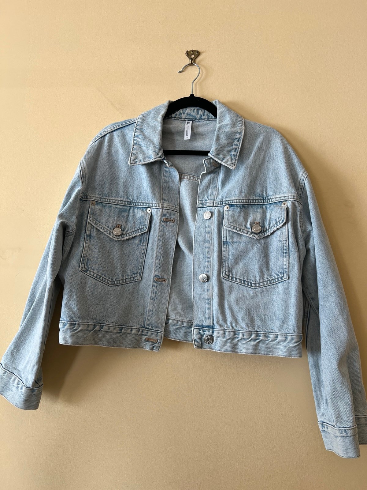 Zara Denim light wash Jean Jacket