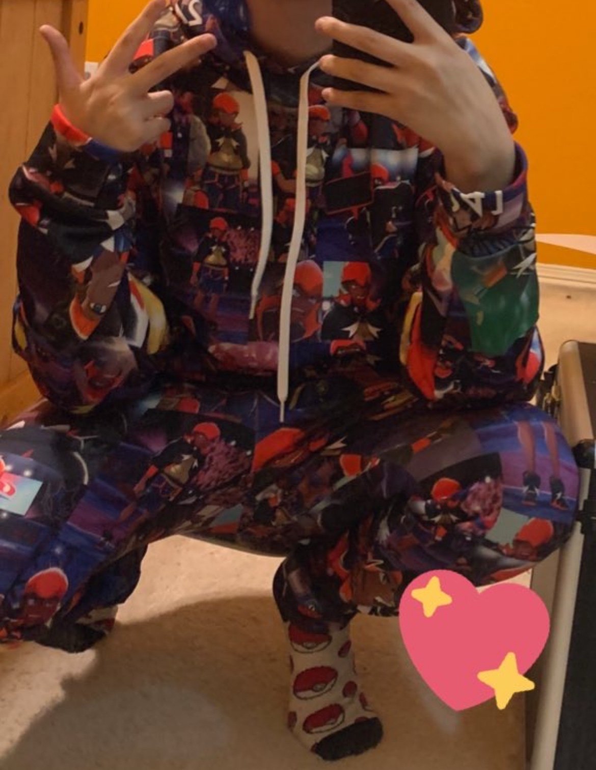 Raihan Custom Printed Sweatshirt + Sweatpants Bundle Pokemon SWSH Sword/Shield