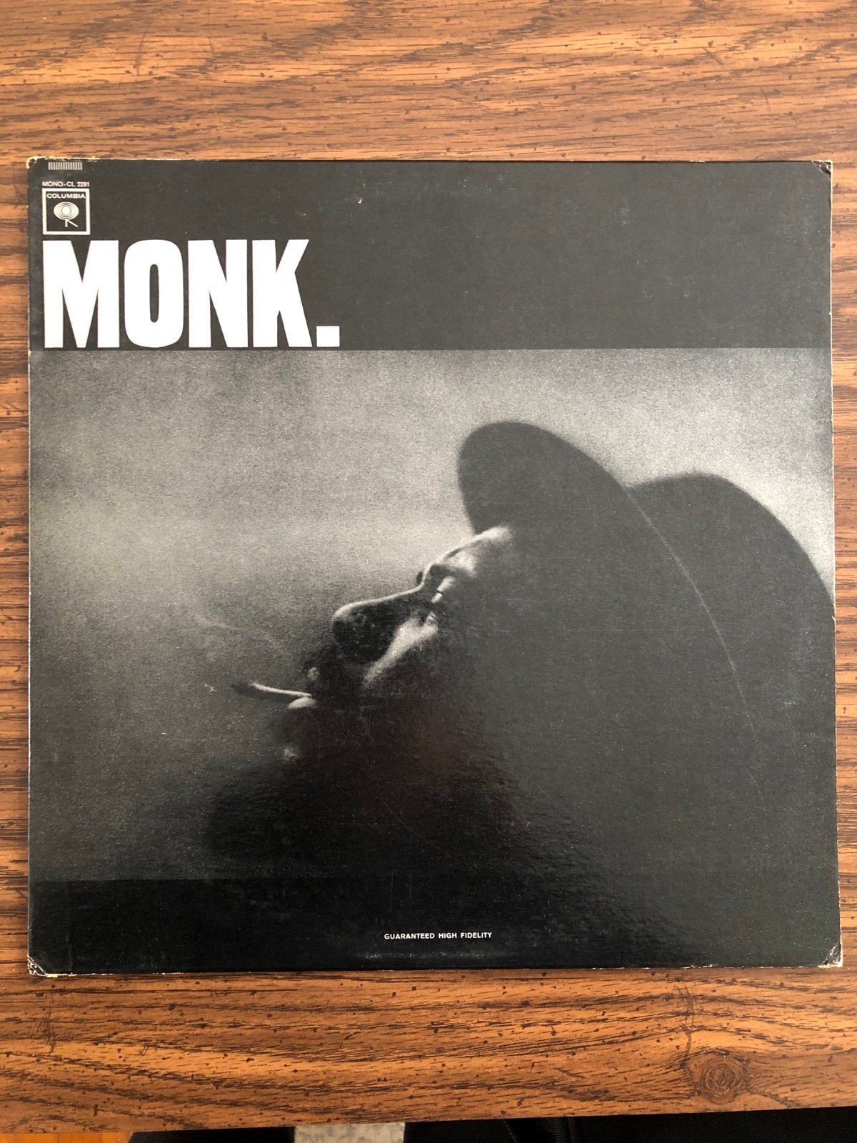 Monk CL2291 vinyl record album jazz