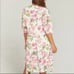 Show Me Your Mumu White Pink Floral Robe SZ OS