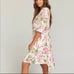 Show Me Your Mumu White Pink Floral Robe SZ OS