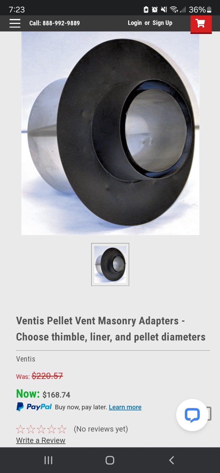 3x7 Ventis Thimble