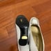 YSL Yves Saint Laurent White Pumps 35.5