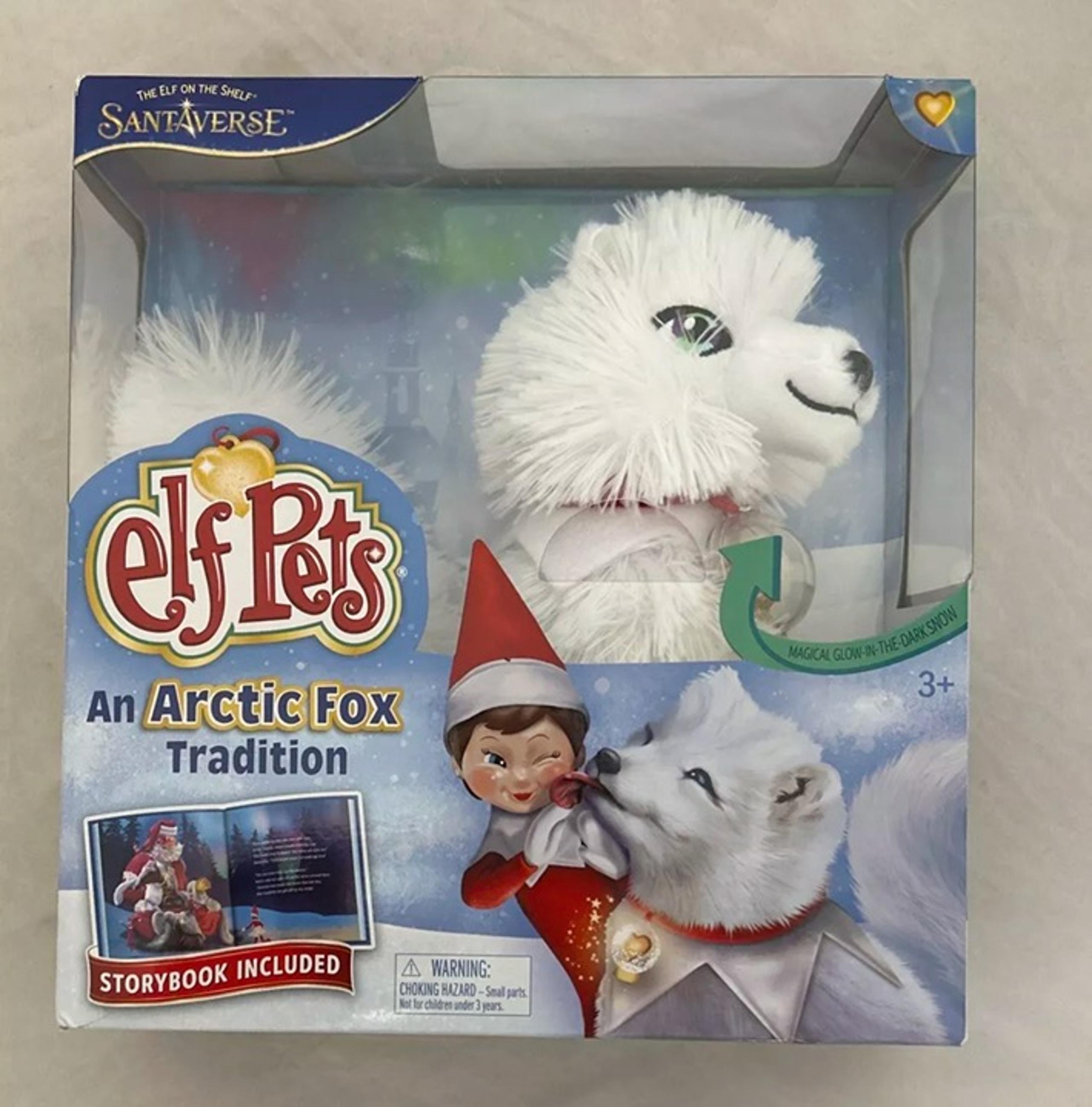 Elf Pets An Arctic Fox Tradition Plush & Storybook
