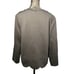 Kate Spade Black Long-Sleeved, Ponte Top w/Scalloped Hem Size 14