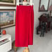 Vintage New York Studio Red Size 4 Maxi Skirt